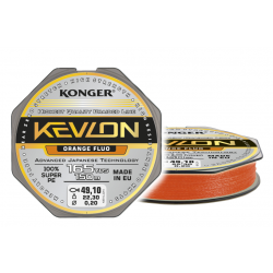 PLECIONKA KEVLON ORANGE FLUO X4 0,20/150 KONGER